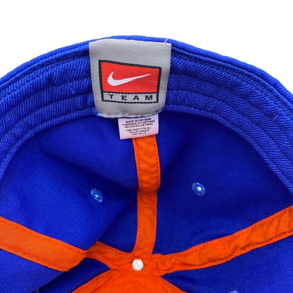 Florida Gators NCAA UF Nike Team Fitted Hat Cap Lid Blue Red - Picture 4 of 8